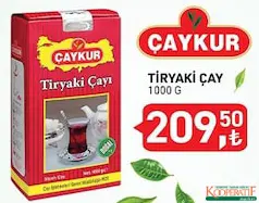 ÇAYKUR TİRYAKİ ÇAY 1 KG